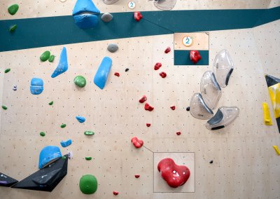 Boulder Monkeys Start & Zielgriffe